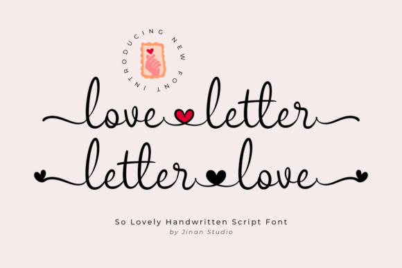 Love Letter: The Sweet Handwritten Script Font