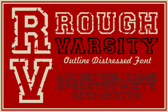 Rough Varsity: Bold Typography for Powerful Branding