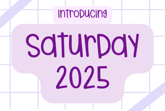 Saturday 2025: Your New Favorite Handwritten Font