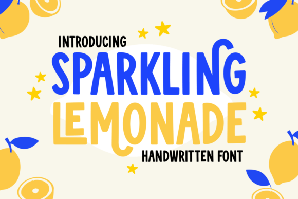 Sparkling Lemonade: A Font Full of Joy