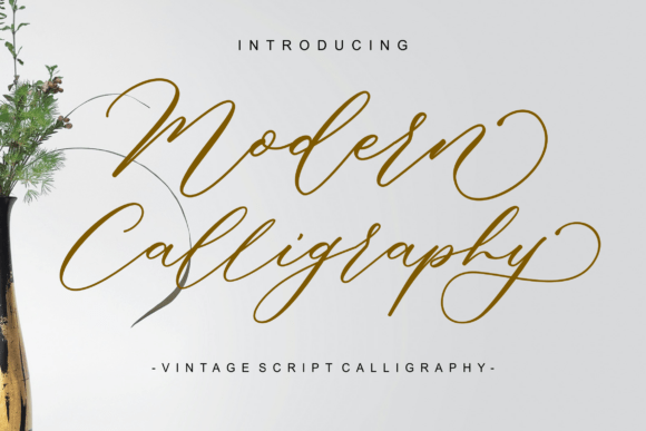 The Timeless Art of Modern Calligraphy Typography