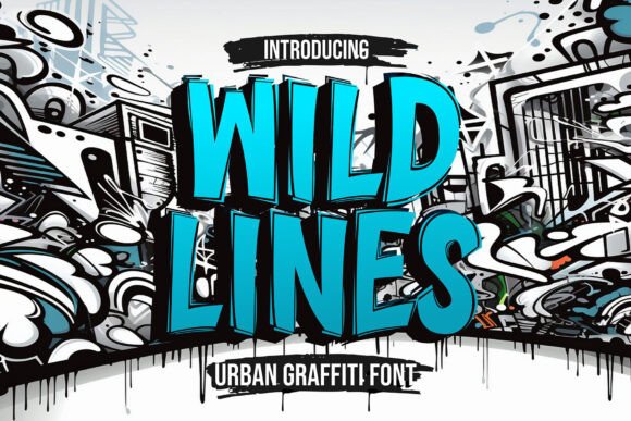 Wild Lines: The Urban Font with Audacious Style